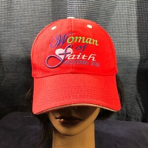 Women’s Faith Cap Religionist Red Hat Proverbs 31:30